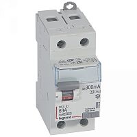 Выключатель дифференциальный (УЗО) DX3-ID 2п 63А 300мА тип AC-S | код. 411543 |  Legrand